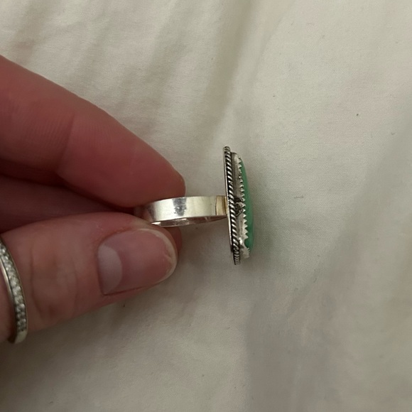 Utah Variscite Sterling Silver ring - Picture 4 of 4